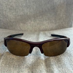 Oakley Flak Jacket Sunglasses with Extra Set of Lenses and Case